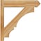 Ekena Millwork Balboa Rough Sawn Arts and Crafts Outlooker, Western Red Cedar, 6"W x 24"D x 24"H OUT06X24X24BOA03RWR - alternate 3